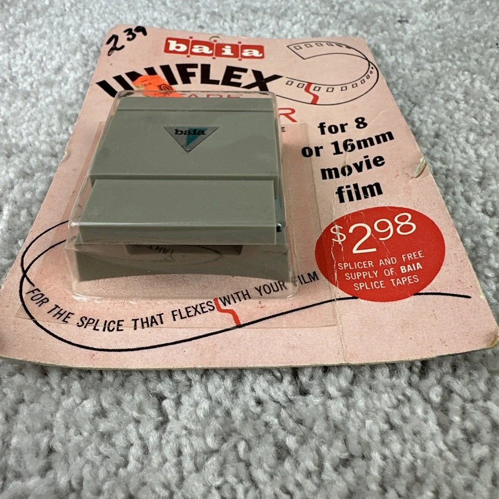 Baia Uniflex Tape Slicer for 8 or 16mm‎ Movie Film